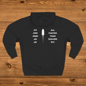 All Faster Than Dialing 911 - Premium Pullover Hoodie