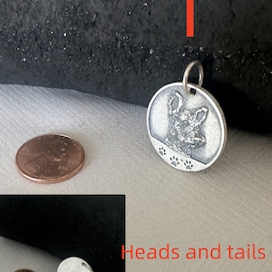 925 Sterling Silver Pendant - 925 Sterling Silver, Coin Pendant, Zodiac Sign Pendant, Unisex Men Women, Gift for Him & Her