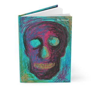 Party (Skull) - Hardcover Journal Matte