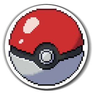 Pixilart - Pokeball by ShiestGuy