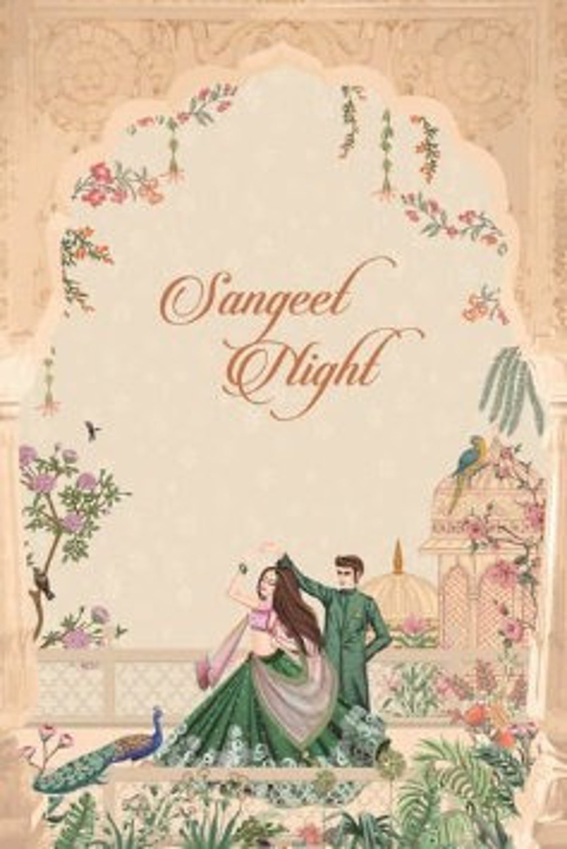 Sangeet Template Etsy Sangeet Template Etsy