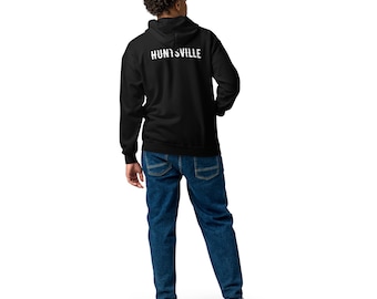 Huntsville Unisex Hoodie mit Reißverschluss