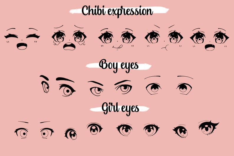 Procreate Brushes Anime Procreate Stamp Anime Brushes Started Set Anime