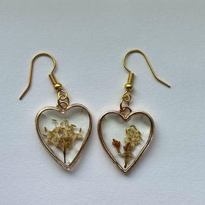 heart earrings