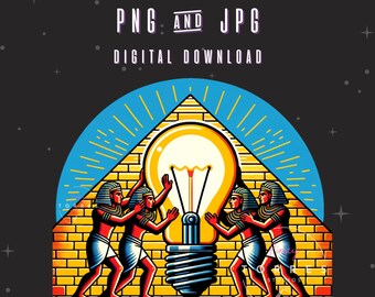 Planta de energía de Giza (Ciencia Ficción) PNG y JPG / Descarga digital