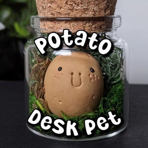 Adopt a Potato Desk Pet: Emotional Support Buddy