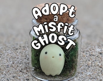 Adopt a Misfit Ghost Desk Pet