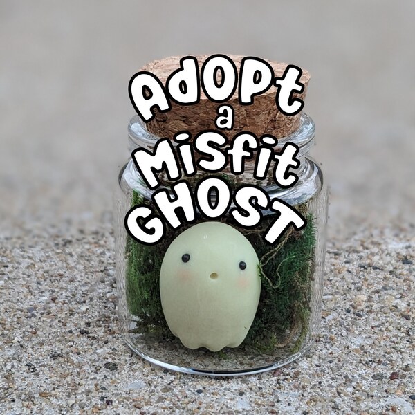 Adopt a Misfit Ghost Desk Pet