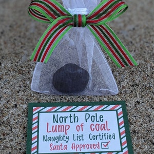 Lump of Coal, Christmas Gag Gift, Clay Miniature - Etsy