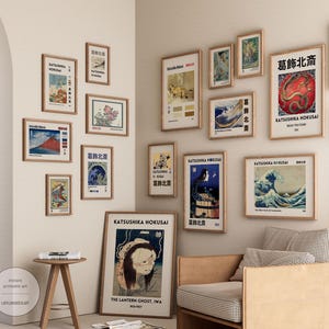 Vintage Japanese Gallery Wall Set of 1000+,asian Printable Wall Art ...