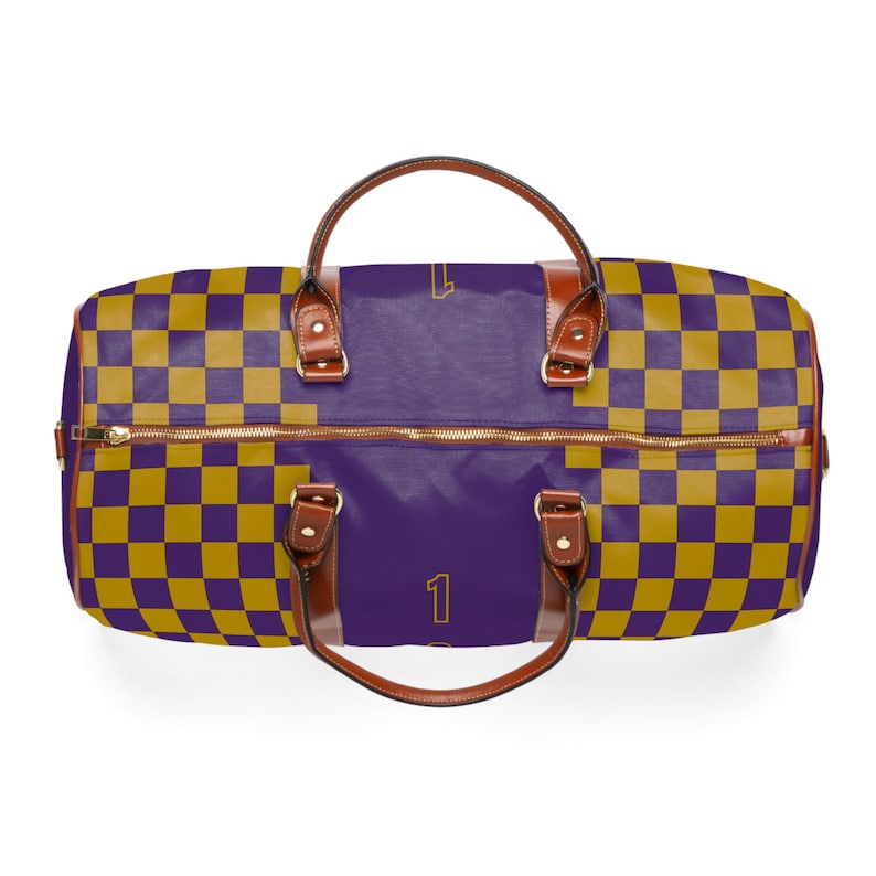 Checkmate Omega Psi Phi Inspired Duffle Bag | 1911 Fraternity Travel ...