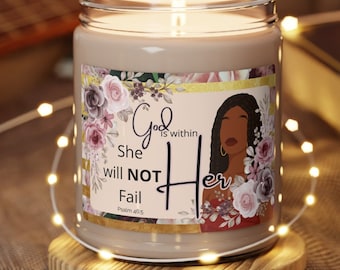 Melanin Candle, African American Candles for Her, Relaxation Candle, Relaxation Gifts,   Housewarming candle, Black Owned Shop, Woman Candle