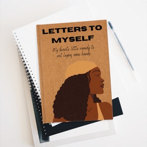 Cartas para mí, mujer negra, diario divertido, amor propio, cuidado personal, diario de oración, regalo para mujer negra, regalos para ella, regalo para mamá, melanina