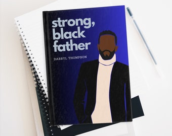 Black Man Journal, Melanin Journal, Journal för svarta män, melaninpresent, Anpassad anteckningsbok, svartägt företag, Presenter till honom, Present till son