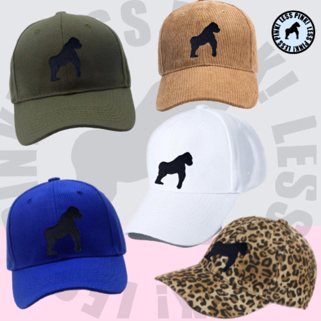 EXCLUSIVE Black GORILLA HAT Cap Caps Embroidered Logo Etsy