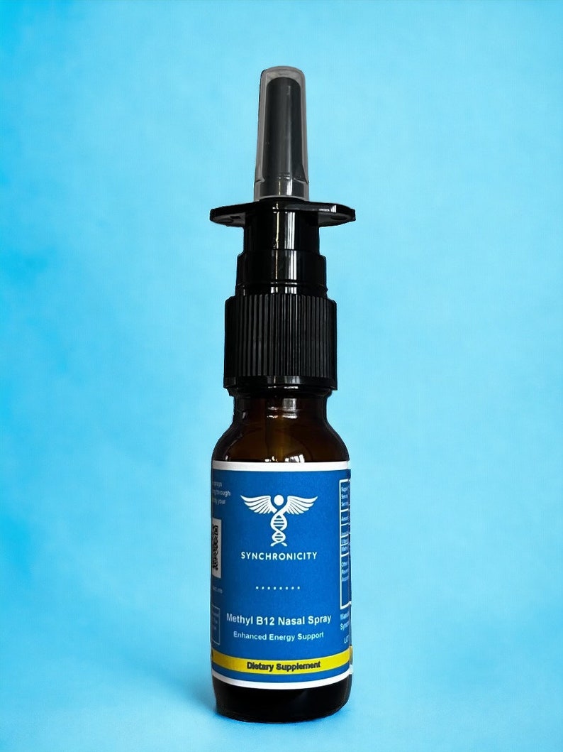 B12 Nasal Spray All Natural Vitamin B12 Inositol Vitamin B6 Etsy
