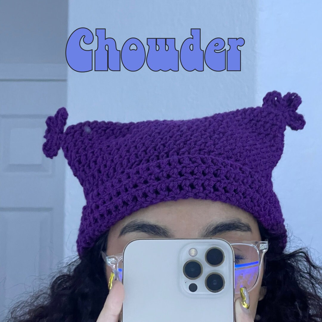 Crochet Chowder Beanie Etsy