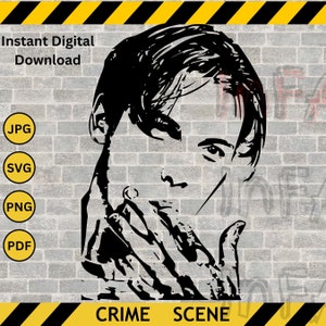 Digitaler Download Halloween Film Bild hochauflösende druckbare | SVG PNG PDF | Clip Art | jpg dxf eps Wandkunst