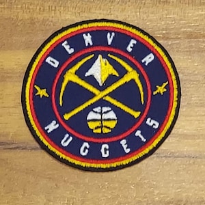 Denver Nuggets & NBA Logo Iron on Patches - Basketball Jersey Patches