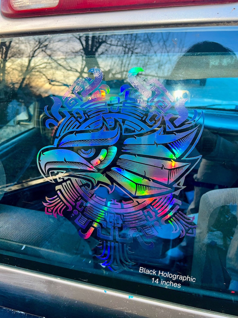 Hecho En México Eagle Decal | Aztec Mexican Pride Vinyl Sticker ...