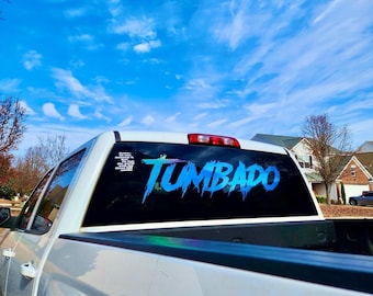 Tumbado Decal | Corridos Tumbados Truck Vinyl Sticker | Tumbado Car Window Decal | Troka Lifestyle Decal |