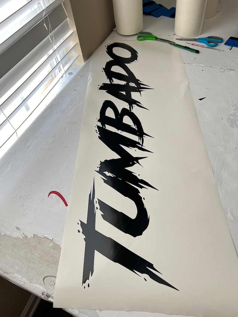 Tumbado Decal | Corridos Tumbados Truck Vinyl Sticker | Tumbado Car ...