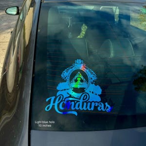 Honduras Decal Sticker | Trucks | Cars | Walls | SVG | PNG | Removable | Christmas Gift | Sticker |
