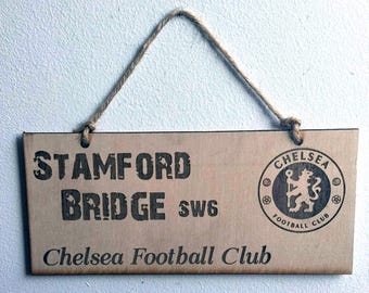 Chelsea FC rare fanion We all follow... vintage football