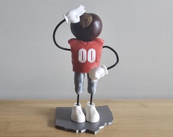 Personalized Buckeye Guy Scarlet Jersey