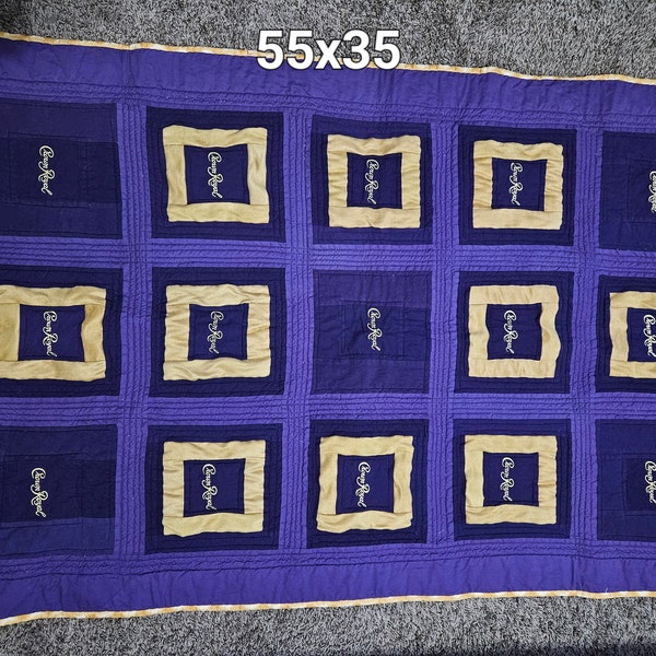 Crown Royal Quilt Etsy