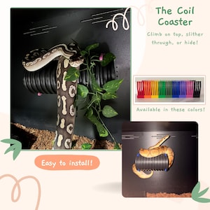 Corrugated Tube Holder | Enrichment | Secure Climbing Accessory