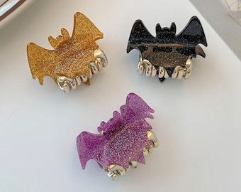 Halloween, Bat Hair Clips, Hair Claw