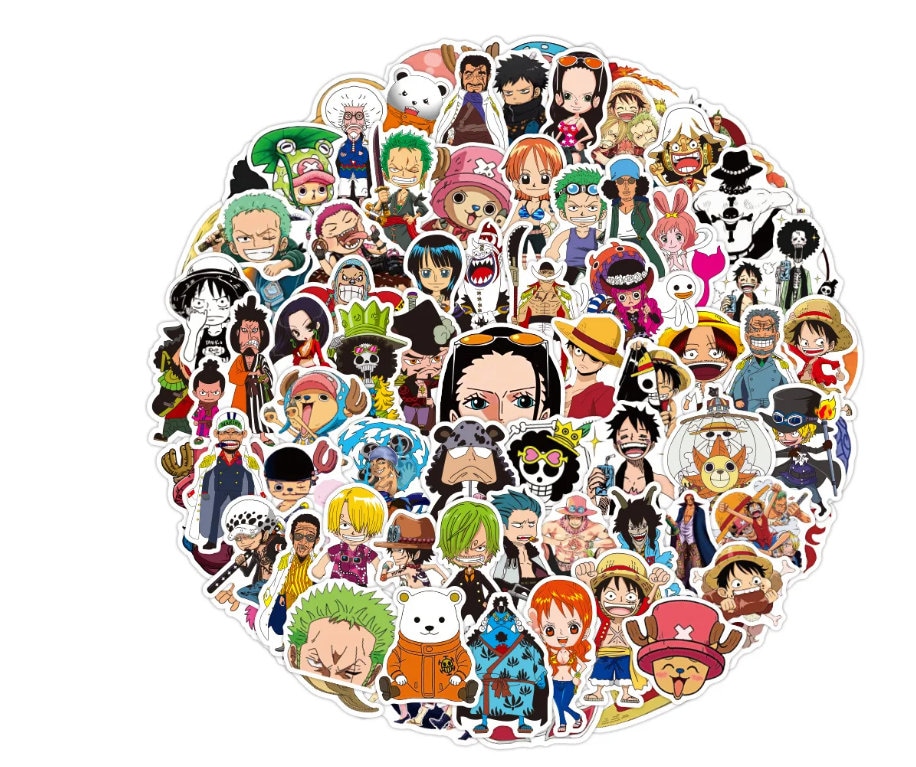 One Piece Anime Stickers Mix Cartoon Character Girl Stickers Anime - China  Anime Stickers and Cartoon Anime Stickers price