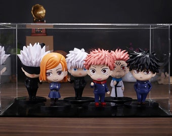 Jujutsu Kaisen Anime Figure Gojo Satoru Yuji Itadori Figurine 6 Piece Set