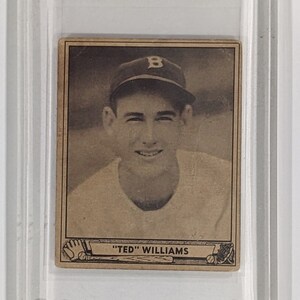 Ted Williams Play Ball Rookie Baseball Sammelkarte