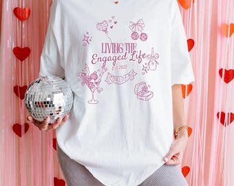 In My Fiance Era T-Shirt | Bride Engagement Gift, Est. 2025