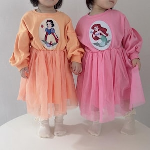 Disney Princess Dress | Disneyland Outfit | Disneyworld Outfit | Disney Cruise Outfit | Toddler | Snow White | Rapunzel | Ariel | Winter 24