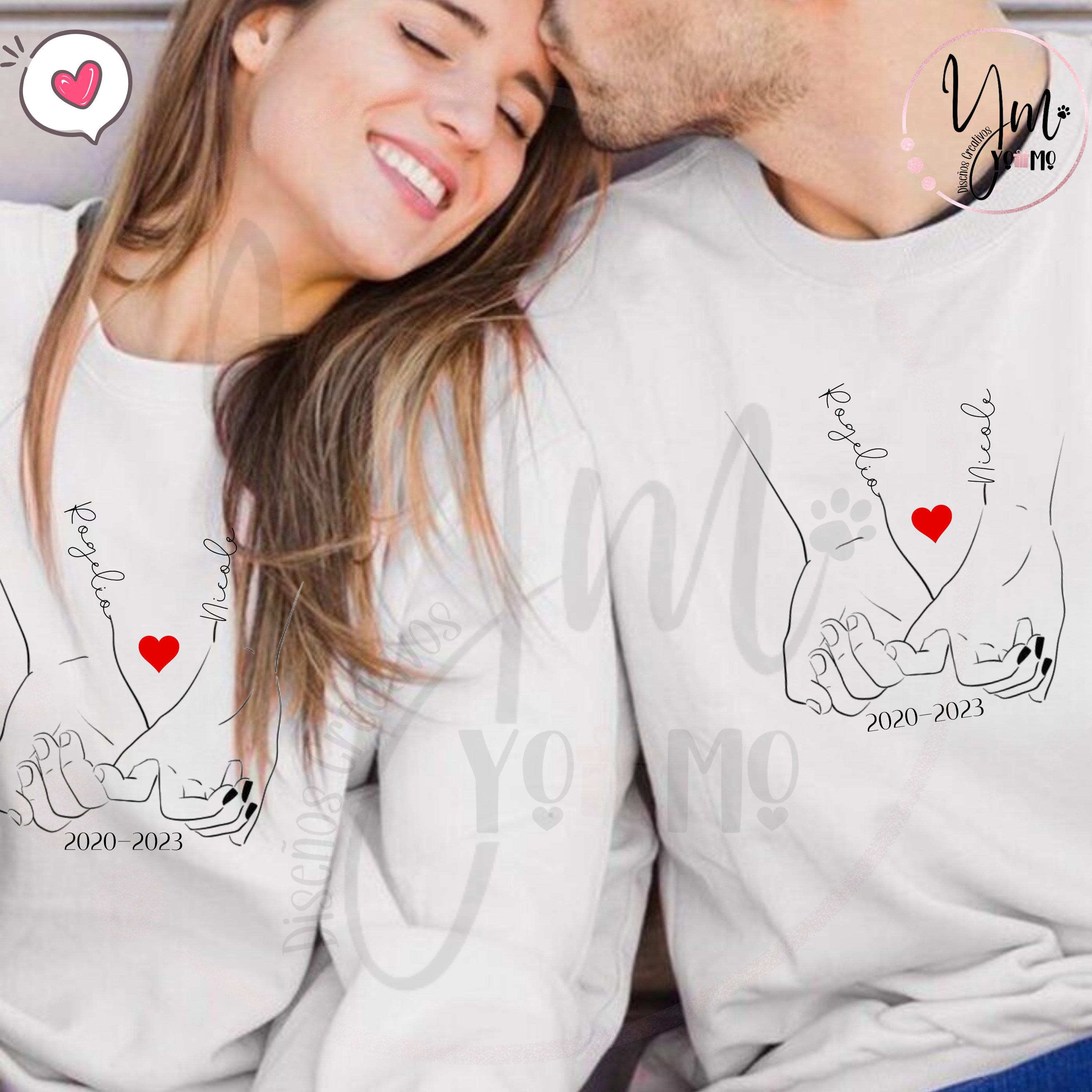 Camisetas para parejas de cumpleaños sale
