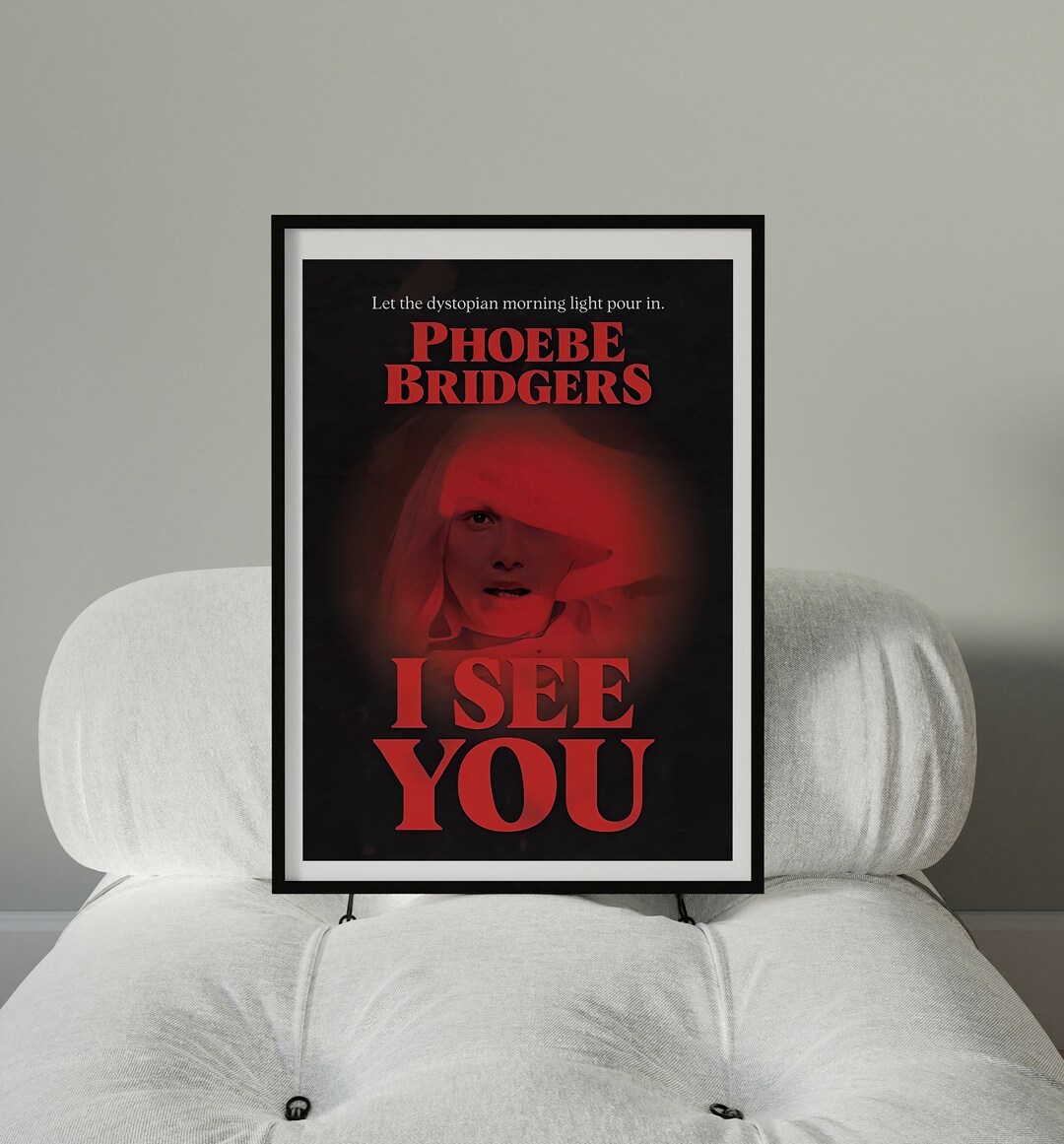 ICU Phoebe Bridgers Poster Punisher Song Illustration Wall Art Digital