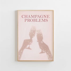 Taylor Champagne Problems Poster Swifties Art Decor Trendy Bar Cart Wall Art Evermore Song Prints Digital Download Taylor Swiftie Poster