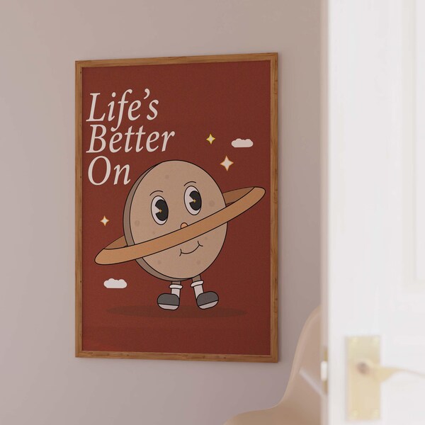 Sza Saturn Wall Decor - Etsy