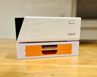 Organizador para Liene PixCut S1 - con cajón lateral, caja de almacenamiento, escritorio, papel de impresora, soporte