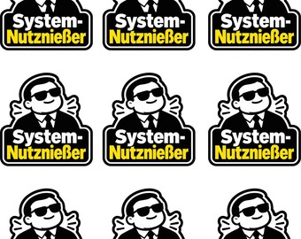 System beneficiaries – Business – Stickers