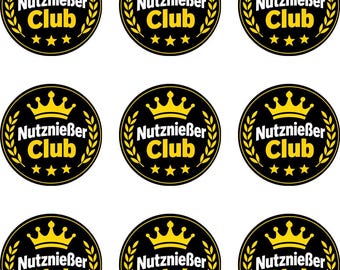 Beneficiary Club - Stickers – exclusive club look in black & gold