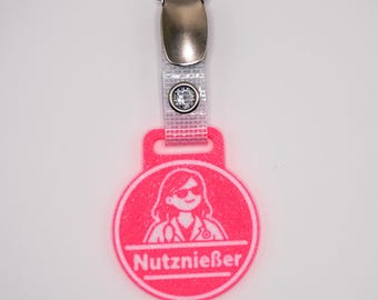 Beneficiary ID clip round
