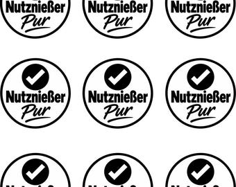 Beneficiary Pure - Sticker – minimalist statement sticker