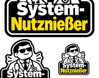 System beneficiary – doctor – sticker