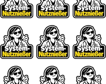 System beneficiary – doctor – sticker
