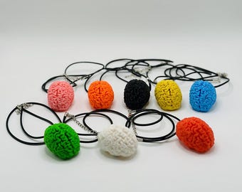Mini collar de cerebro: una idea de regalo ingeniosa para médicos y personas curiosas.