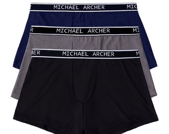 Lot de 3 caleçons boxeurs MICHAEL ARCHER pour hommes